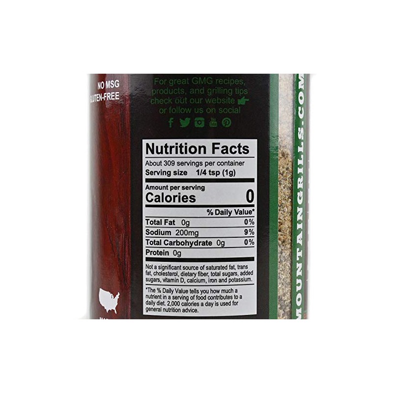 Green Mountain Grills Sizzle Seasoning Dry Rub GMG-7015