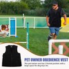 ULTECHNOVO Pet Owner Training Vest Dog Handler Training Vest, Dog