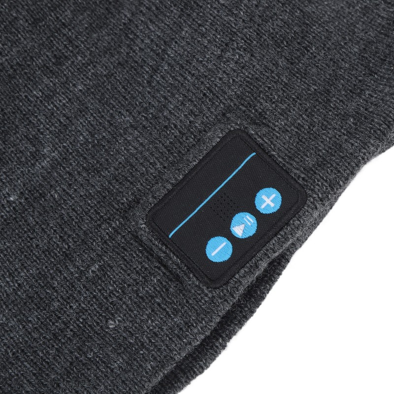 Wireless Bluetooth Beanie Hat Music Headphones Earphone Smart Soft Warm