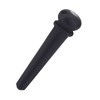 6Pcs Ebony Bridge Pins With Abalone Shell for Acoustic Folk