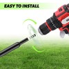 ERYTLLY Auger Drill Bit for Planting 2 x14.5inch,Garden Auger Spiral