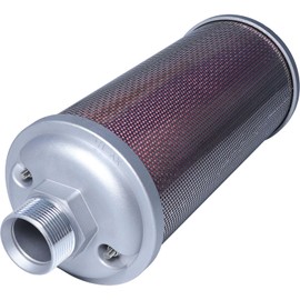 XY-15 DN40 Dryer Silencer，Air Compressor Silencer 1 1/2"，Drying Machine Diaphragm Pump Exhaust Noise Reduction XY15 Muffler Replacement Part