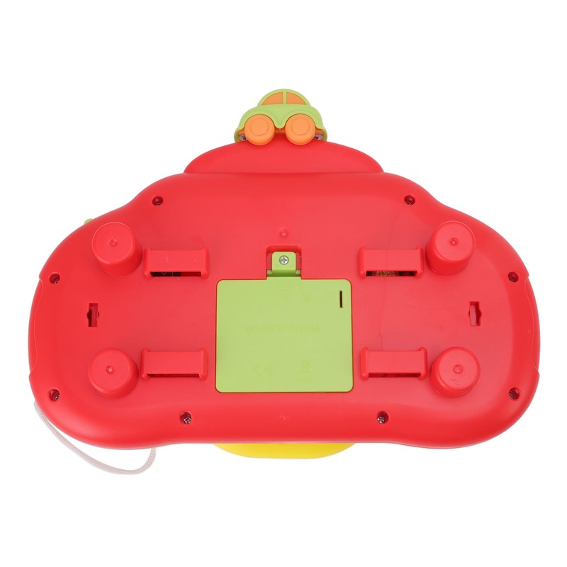 Simulation Steering Wheel Toy Free Rotation Music Sound Educational Driving