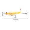 BESPORTBLE 2pcs Realistic Simulation Bait Propeller Lure Bait Hard for