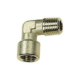 Riegler 112754 Elbow Piece IT/ET, G/R 1/4, AF 13, Nickel-Plated Brass