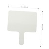 Ciieeo 2pcs Double-Sided Handheld Whiteboards for Interactive Learning Smooth Writing