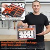 170PCS Push-to-Connect Air Fittings Kit, Quick Connect 1/8",1/4",5/16",3/8",1/2" NPT with