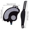 1 Pair Bike Pedals with Toe Clips Cages and Straps
