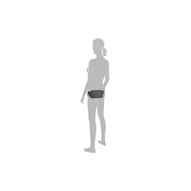 camel active Bari Women's Belt Bag Bum Bag, Dark Grey,