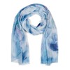 styleBREAKER 01016219 Women's Scarf with Elegant Marble Pattern and Short