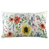 Evans Lichfield Wild Flowers Emma Cushion Cover, Multi, 30 x