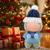 Lyreh 3pcs Clothes Set for 17cm Dolls, Winter Blue Starry