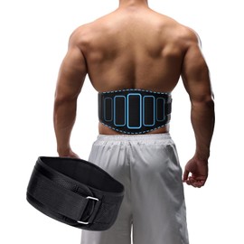 Lvmevis Premium Weight Lifting Belts for Men,Heavy-Duty Squat Belt for Gym, Breathable Workout Belt, Weight Belt for Women, Back Support, Bionic Softbone Design (Unisex Medium)