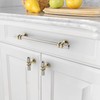 Amerdeco 10 Pack Brushed Satin Nickel Cabinet Knobs 2 Inch