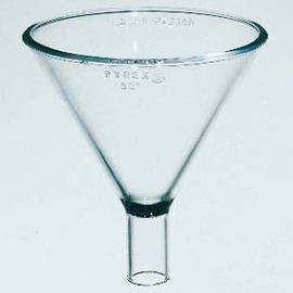 Funnel, Short stem, Glass - 100 mm. [ 1 Ea.]