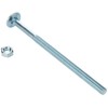 AHCMetric MILD Steel Cup Square Bolts with Nuts (ZINC &