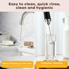 Milk Frother Handheld Rechargeable with Stand Frother Wand Foam Maker