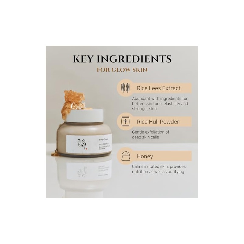Ground Rice and Honey Glow Mask 150ml
