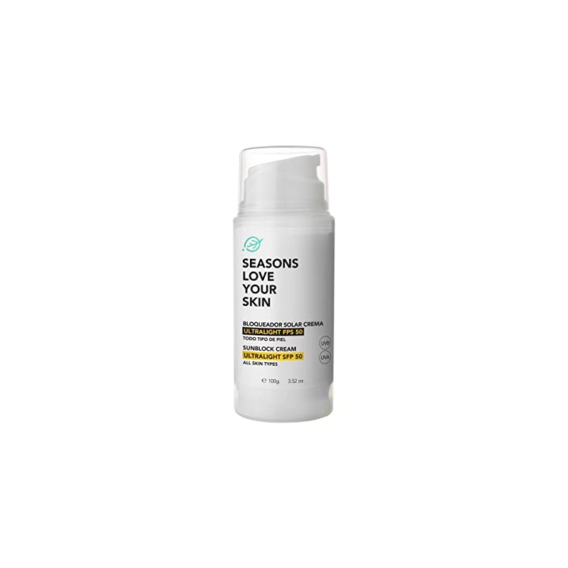 Seasons Love Your Skin Bloqueador Solar Ultralight Fps50+, 100 ml