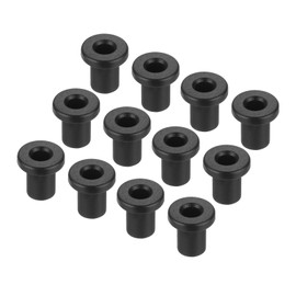 sourcing map 15Pcs t Shape Rubber Grommet Mount Dia 5mm ID 3mm H 8mm Black Seal Protection Cable Grommets Flexible for Cable Pipe