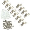 Wire Shelf Loop Clips 12Pcs Shelf Clips with Screws Expansion