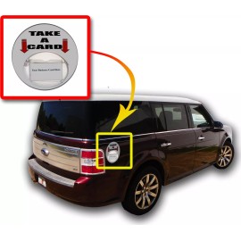 Marketing Holders Vehicle Outdoor Business Card Holder Clear Magnetic Card Caddie