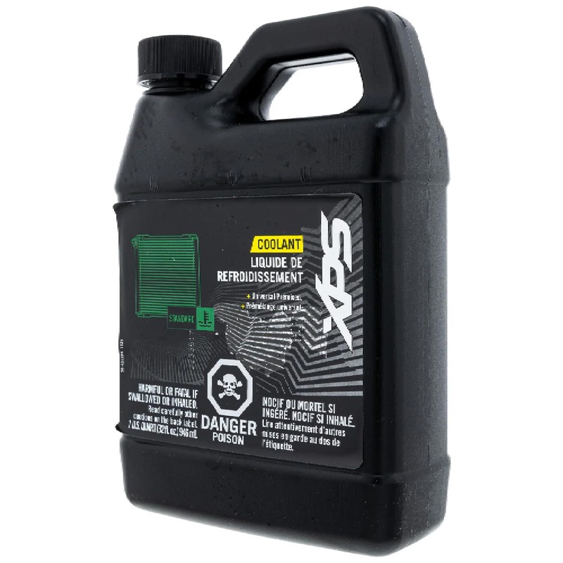Can-Am OEM Universal Pre-Mixed Green Antifreeze Engine Coolant 1QT, 9779149
