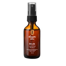 OLEUM VITAE Body Mist. Fragancia Corporal Mandarina. Con Aceite Esencial de Mandarina. Frescura y Bienestar. 60ml