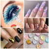 Lifextol 36 Grids Nail Glitter for Nails Art Decoration Kit