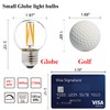 LiteHistory Dimmable g16.5 led Bulb 40W g16 1/2 led Edison