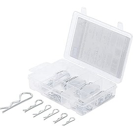 BGS Diy 88134 | Spring Split Pin Assortment | Ã 1.2 - 3.0 mm | 48 pcs.