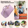 Bolsa de Cosméticos de Viaje de Gran Capacidad para Mujer,