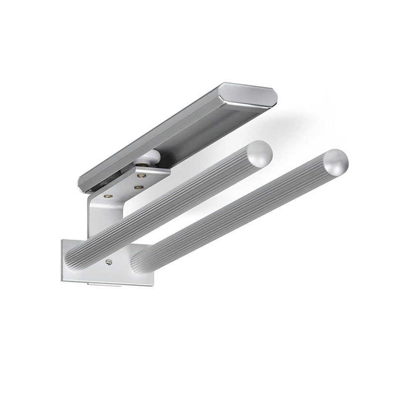 SOTECH 2 x Rotating Towel Rails TED 2-Arm EV1 Anodised
