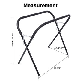 Heavy Duty Work Stand, Portable Workbench Folding Work Stand, Foldable Works Table for Garage, Shop and DIY, 750 Lbs Capacity Automotive Fenders Stand for Bumpers, Fenders, Doors & Hoods Works, 1pc
