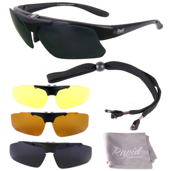 Rapid Eyewear INNOVATION PLUS RX SUNGLASSES FRAME for Spectacle Wearers.