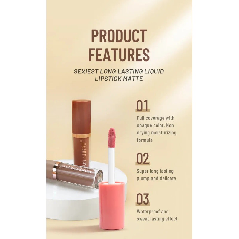 Set De 12 Labiales Mate De Larga Duración Pintalabio Regalo