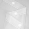 River Dream Waterproof PEVA Snap-in Shower Curtain Liner Replacement: No
