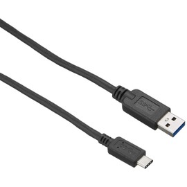 エレコム USBケーブル Type C (USB A to USB C) 1.5m USB3.1準拠 3A出力 最大5Gbps ブラック USB3-AC15BK