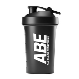Applied Nutrition ABE All Black Everything Protein Shaker - Sports Supplements Shaker Bottle, Durable & Lightweight (400ml)