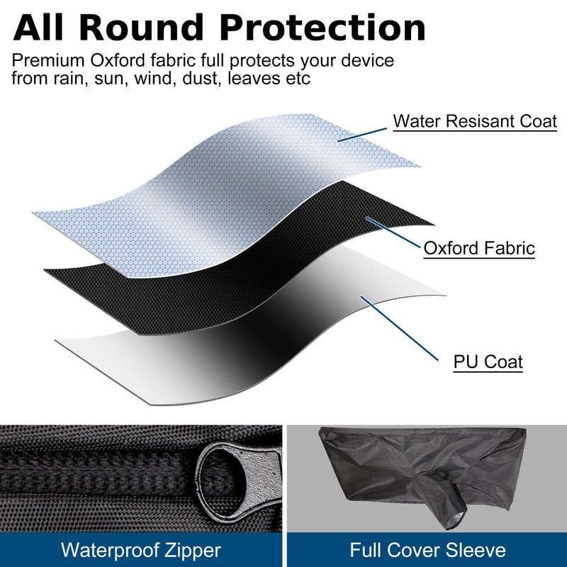 For Starlink Gen 3 Covers with Zipper and Storage Bag,