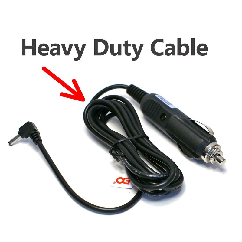 EDO Tech 12V Car Power Cord for Whistler Radar Laser