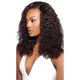 (Special Price!!!) Outre Velvet Brazilian 100% Remi Human Hair Hydro Curl chose from 12", 14", 18" (12", 1 Jet Black)