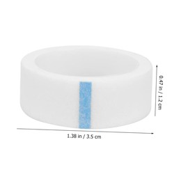 Gatuida 20Rolls Wide Eyelash Extension Tape Non Woven Lash Tape for Makeup Salon Long Per Roll Gentle Skin Friendly for Professional Lash Application