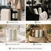 4 in 1 Travel Dispenser Bottle, 2Pack Travel Pump Bottle