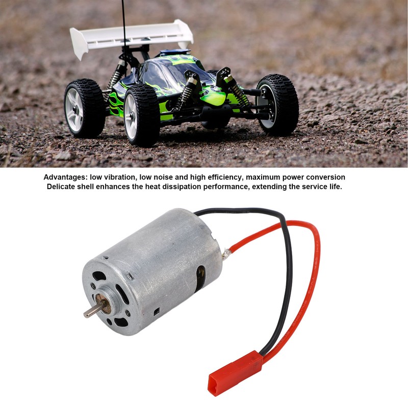 380 Bushed Motor JST Female Plug Low Noise High Efficiency
