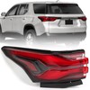 FIONE LED Outer Tail light Assembly Compatible with Chevy Traverse
