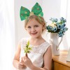 Funyrich LED Bow Headbands Green St.Patrick’s Day Clover Headband Irish