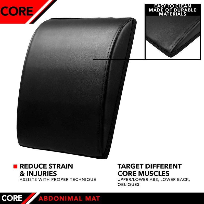 JFIT Abdominal Sit Up Pad with Contoured Design