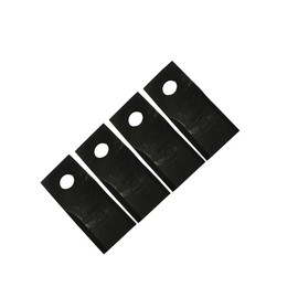 Replacement part fits 76N945 Set Of Four Disc Mower Blades Fits John Deere Models 265 275 CHStet15175