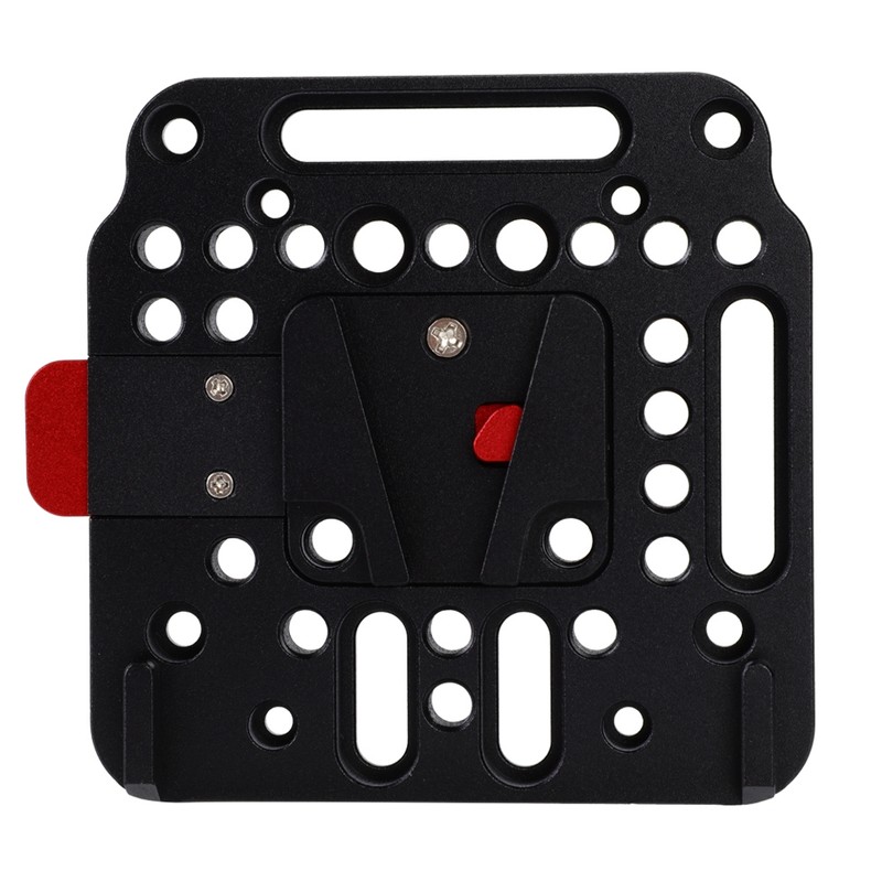 V Lock Assembly Quick Release External Battery Plate Camera Accessory